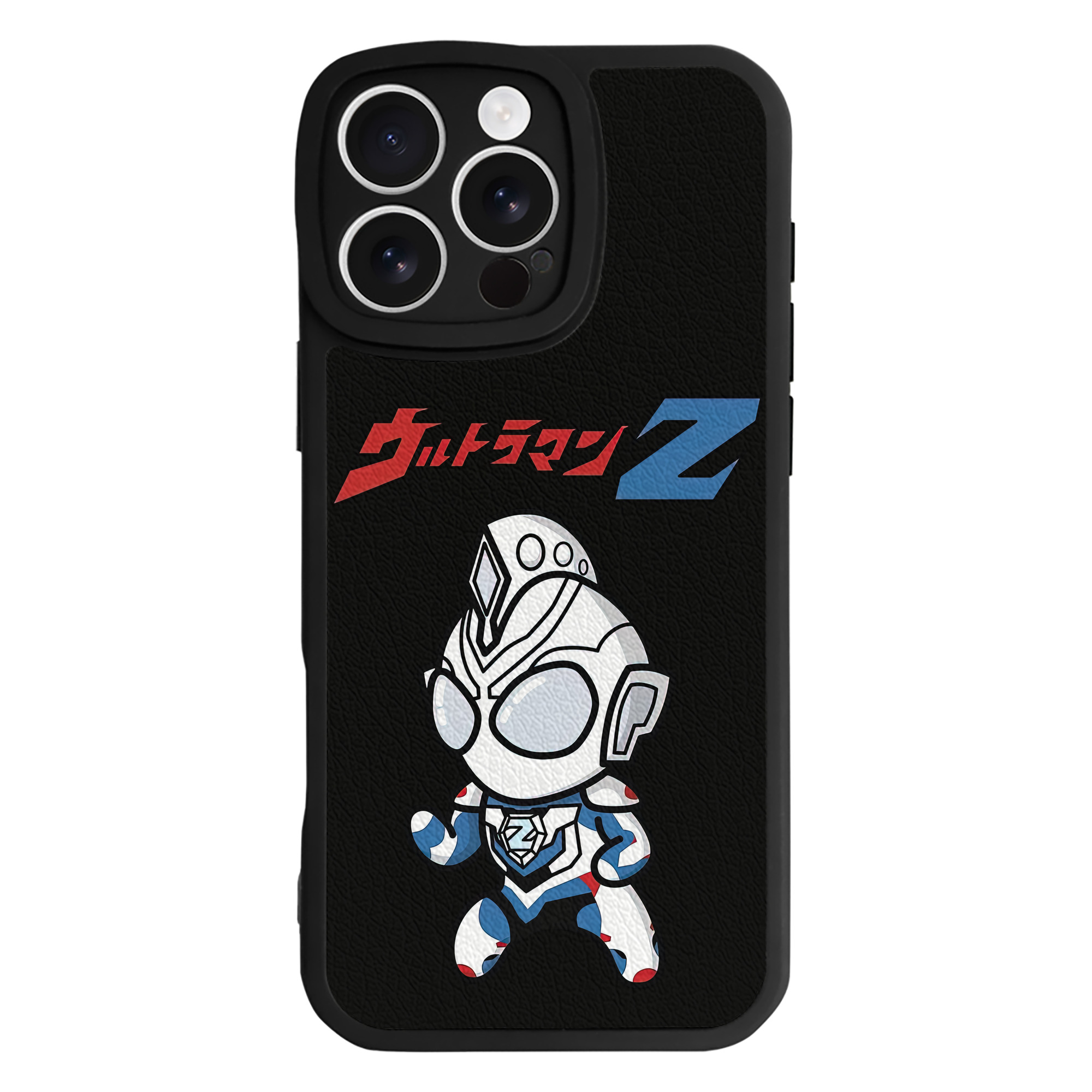 （画像用） ウルトラマン Ultraman 【iPhone 16シリーズ対応】シリコンスマホケース（レザー調） 材質：シリコン
